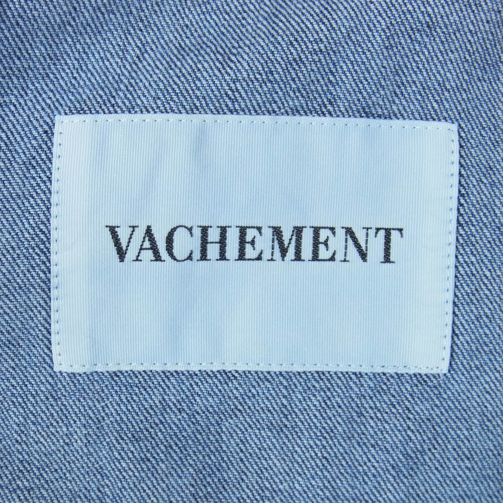 ヴァシュモン VK-07B-105 Denim Hoddie Blouson デニム フーデッド ブルゾン インディゴブルー系 F【中古】