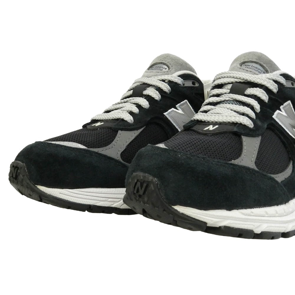 NEW BALANCE ニューバランス M2002RXD 2002RX GTX ゴアテックス スエード メッシュ ローカット スニーカー ブラック系 23.5cm【極上美品】【中古】
