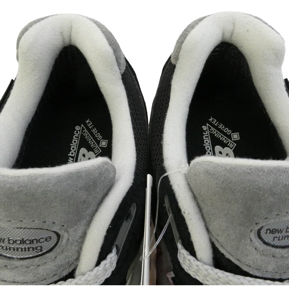 NEW BALANCE ニューバランス M2002RXD 2002RX GTX ゴアテックス スエード メッシュ ローカット スニーカー ブラック系 23.5cm【極上美品】【中古】