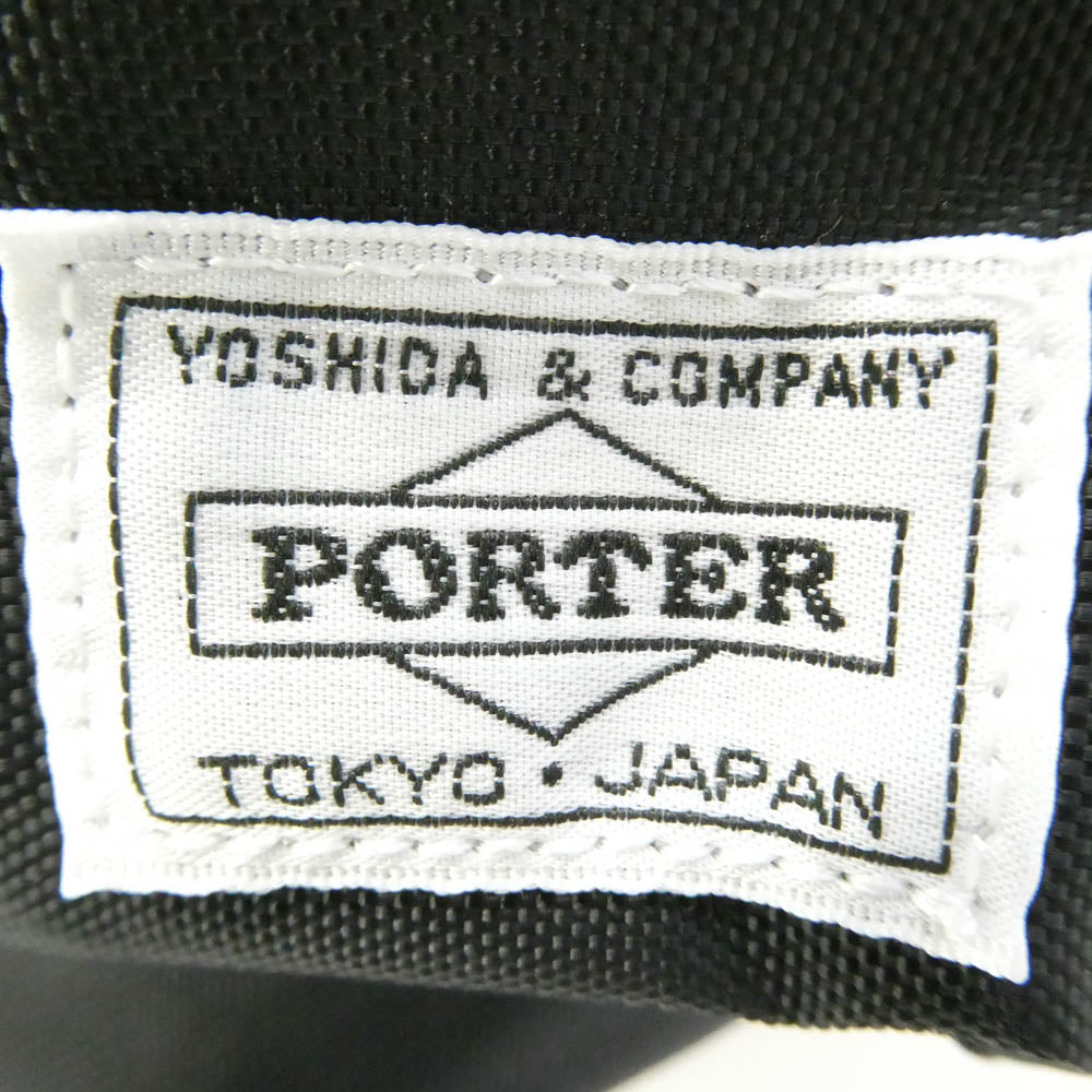 HYKE ハイク PORTER ポーター × PORTER ポーター TOOL BAG ツールバッグ ショルダー ハンド バッグ ブラック系【美品】【中古】