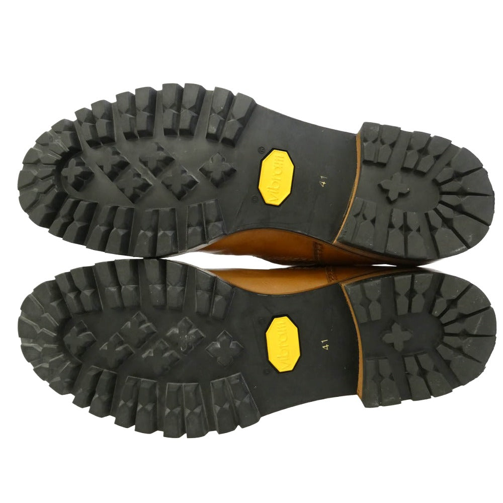 PADRONE パドローネ ENGINEER BOOTS エンジニアブーツ ライトブラウン