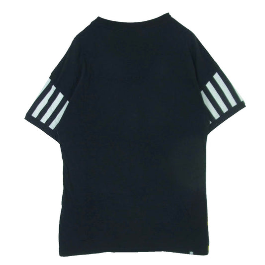 HYSTERIC GLAMOUR ヒステリックグラマー 18SS 01181CT10 TRUE FLAVOR SCRATCH トゥルー フレーバー クルーネック 半袖 Tシャツ ブラック系 FREE【中古】