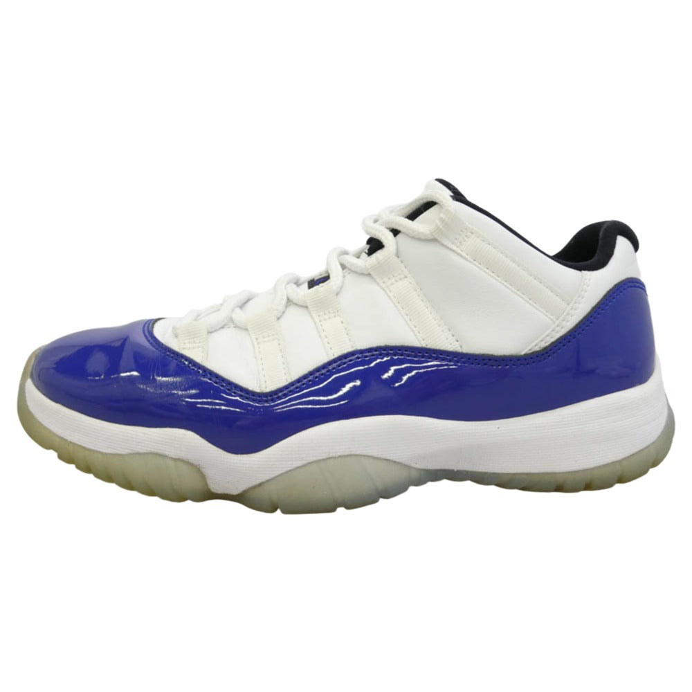 NIKE AIR JORDAN ナイキ ジョーダン AH7860-100 WMNS Air Jordan 11 Low Concord Sketch ウィメンズ エアジョーダン AJ11 ロー コンコルドスケッチ スニーカー ホワイト系 ネイビー系 27cm【中古】