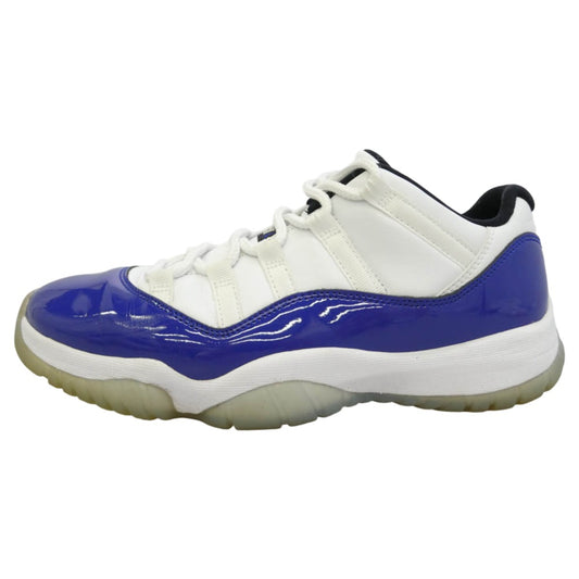NIKE AIR JORDAN ナイキ ジョーダン AH7860-100 WMNS Air Jordan 11 Low Concord Sketch ウィメンズ エアジョーダン AJ11 ロー コンコルドスケッチ スニーカー ホワイト系 ネイビー系 27cm【中古】