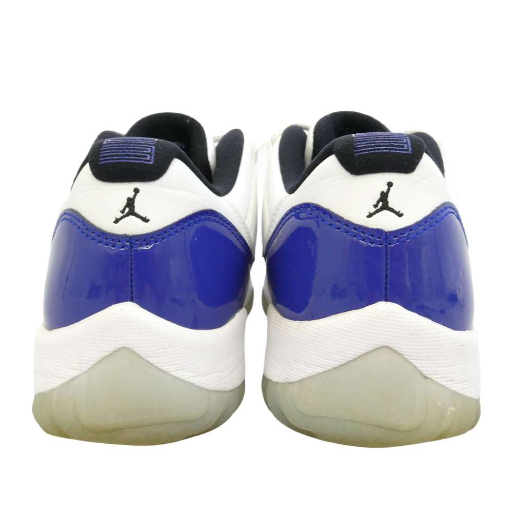 NIKE AIR JORDAN ナイキ ジョーダン AH7860-100 WMNS Air Jordan 11 Low Concord Sketch ウィメンズ エアジョーダン AJ11 ロー コンコルドスケッチ スニーカー ホワイト系 ネイビー系 27cm【中古】