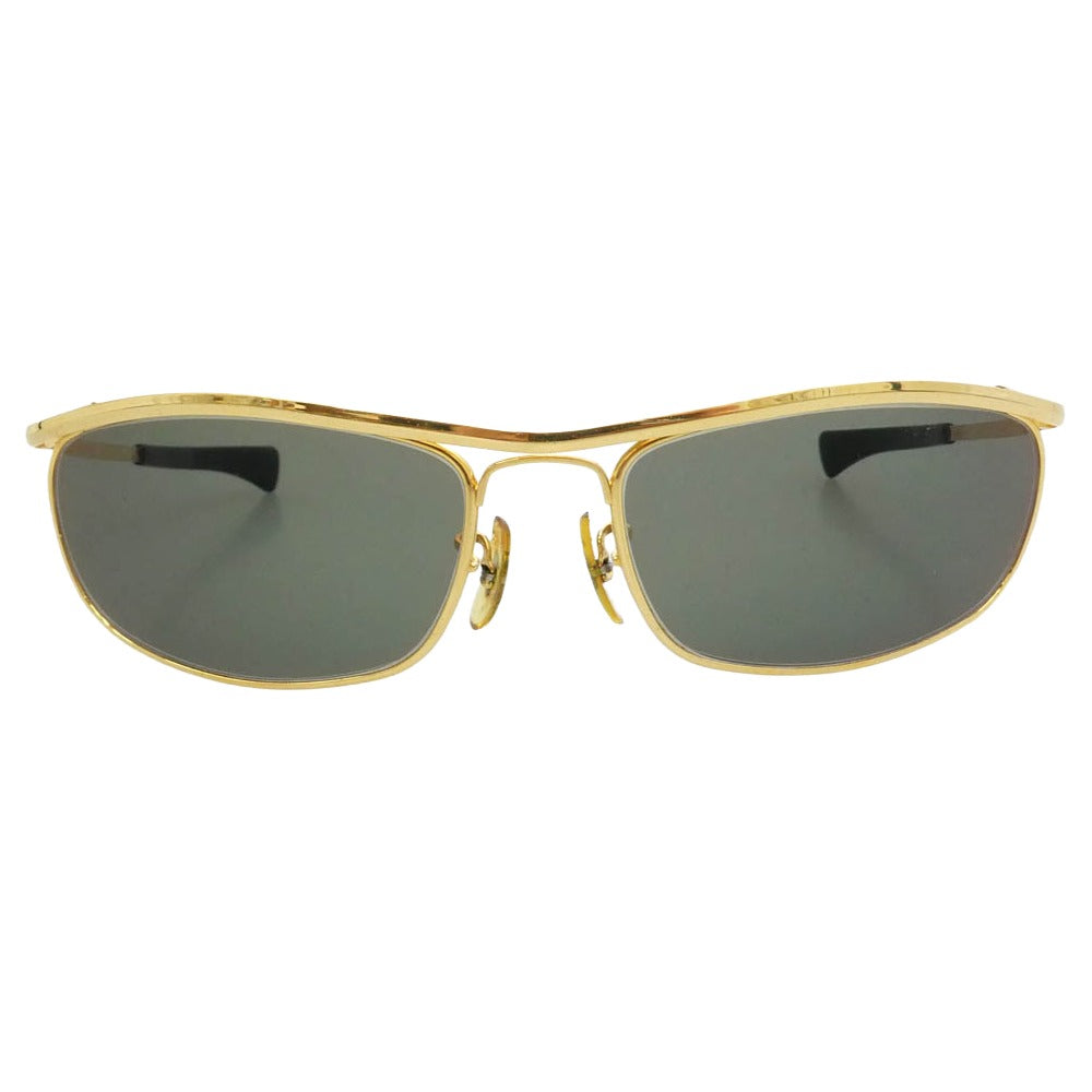 Ray-Ban レイバン L0255 米国製 B＆L Olympian オリンピアン サングラス フレーム：ゴールド系 レンズ：ブラック サイズ表記無し【中古】