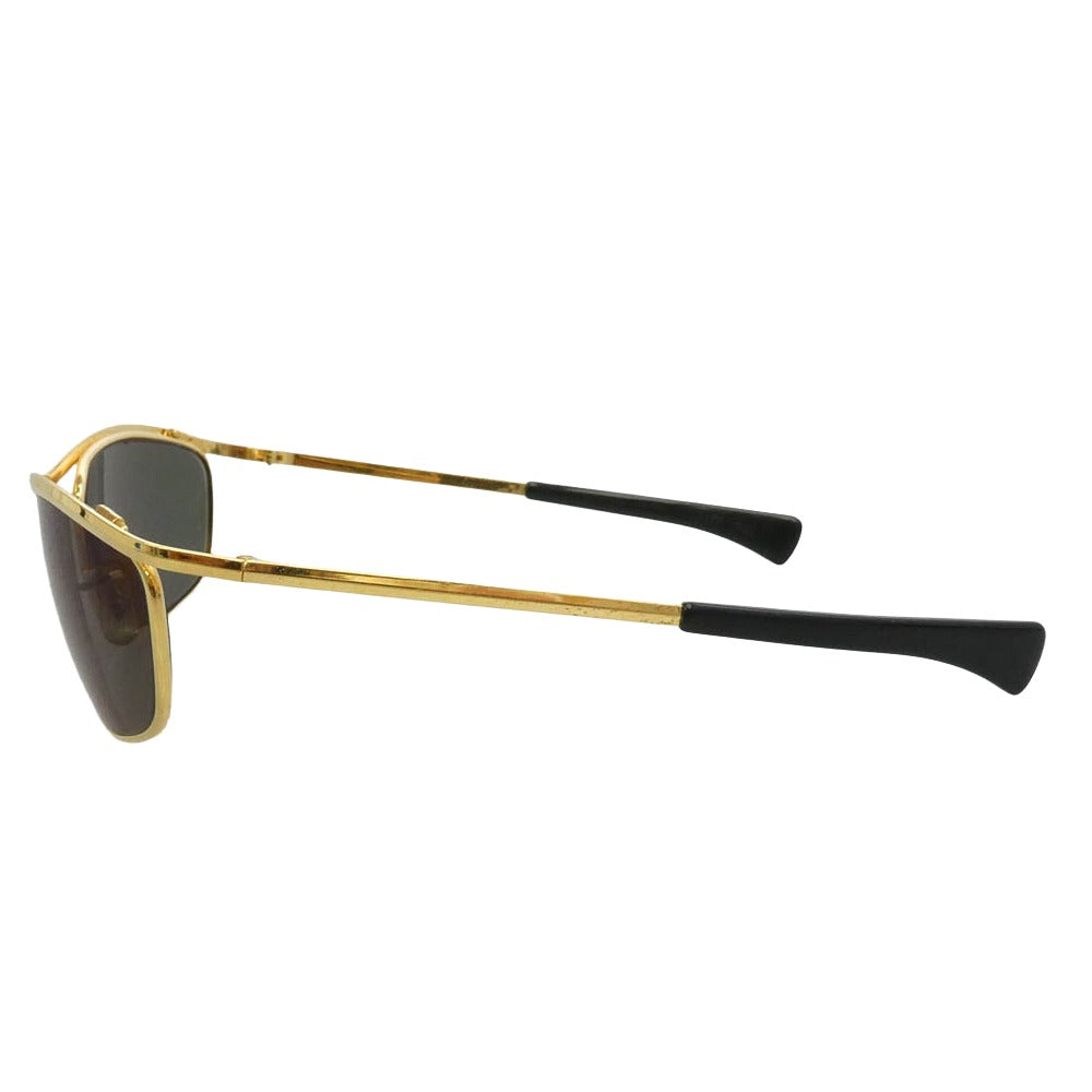 Ray-Ban レイバン L0255 米国製 B＆L Olympian オリンピアン サングラス フレーム：ゴールド系 レンズ：ブラック サイズ表記無し【中古】