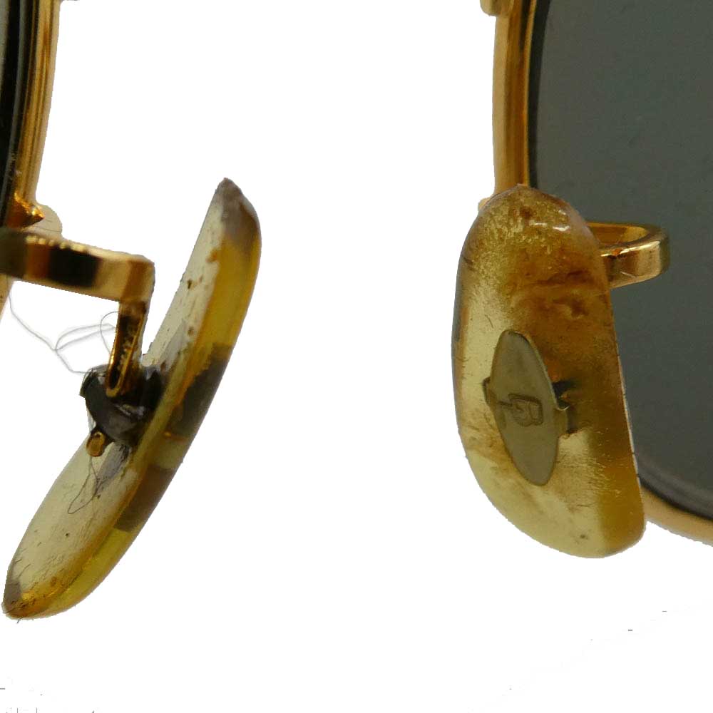 Ray-Ban レイバン L0255 米国製 B＆L Olympian オリンピアン サングラス フレーム：ゴールド系 レンズ：ブラック サイズ表記無し【中古】