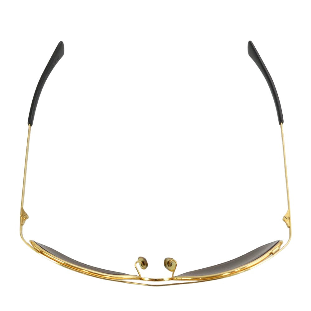 Ray-Ban レイバン L0255 米国製 B＆L Olympian オリンピアン サングラス フレーム：ゴールド系 レンズ：ブラック サイズ表記無し【中古】