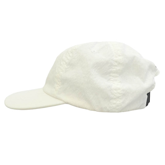 Supreme シュプリーム 23SS Cordura Ripstop S Logo 6-Panel コーデュラ リップストップ エスロゴ 6パネル キャップ 帽子 アイボリー系【中古】