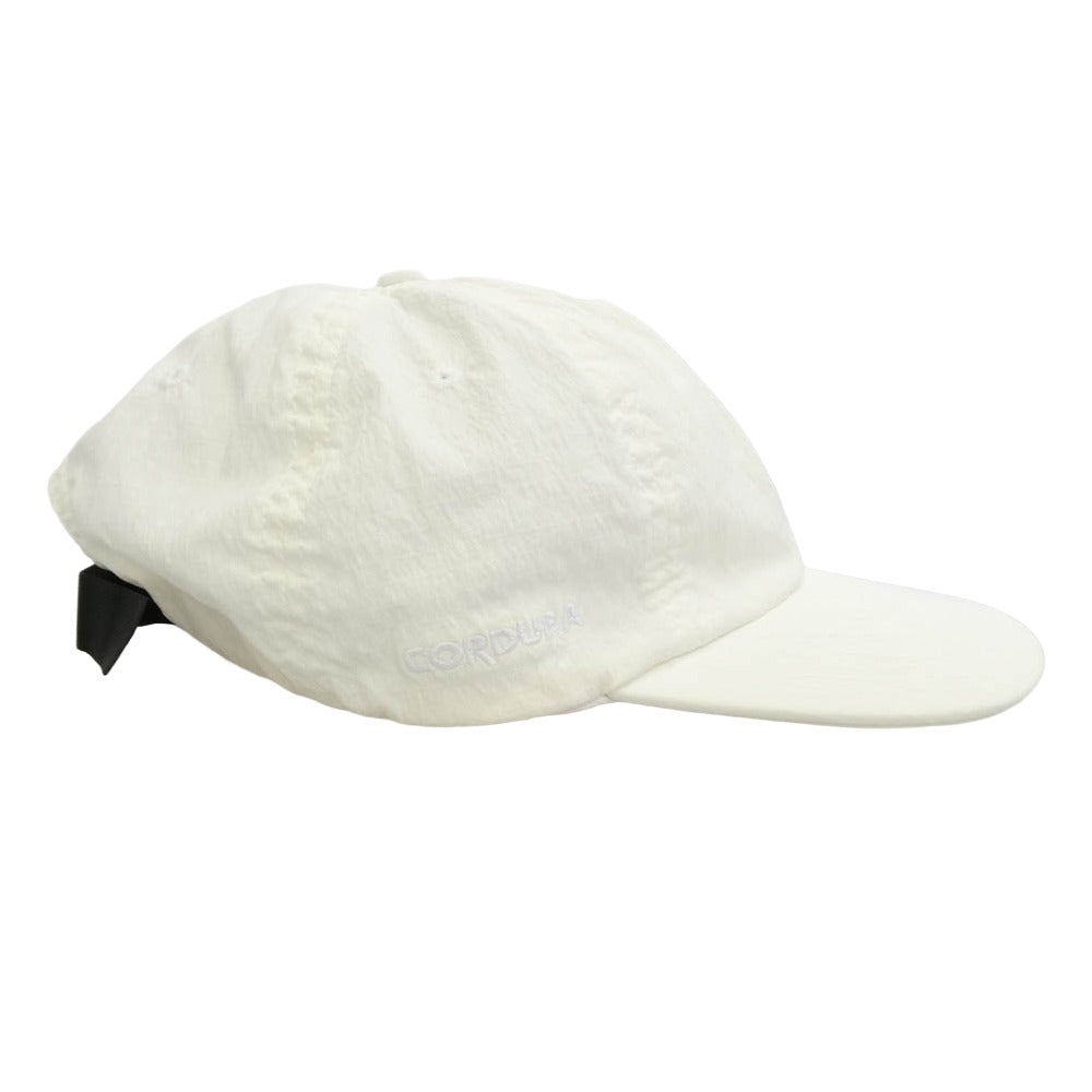 Supreme シュプリーム 23SS Cordura Ripstop S Logo 6-Panel コーデュラ リップストップ エスロゴ 6パネル キャップ 帽子 アイボリー系【中古】