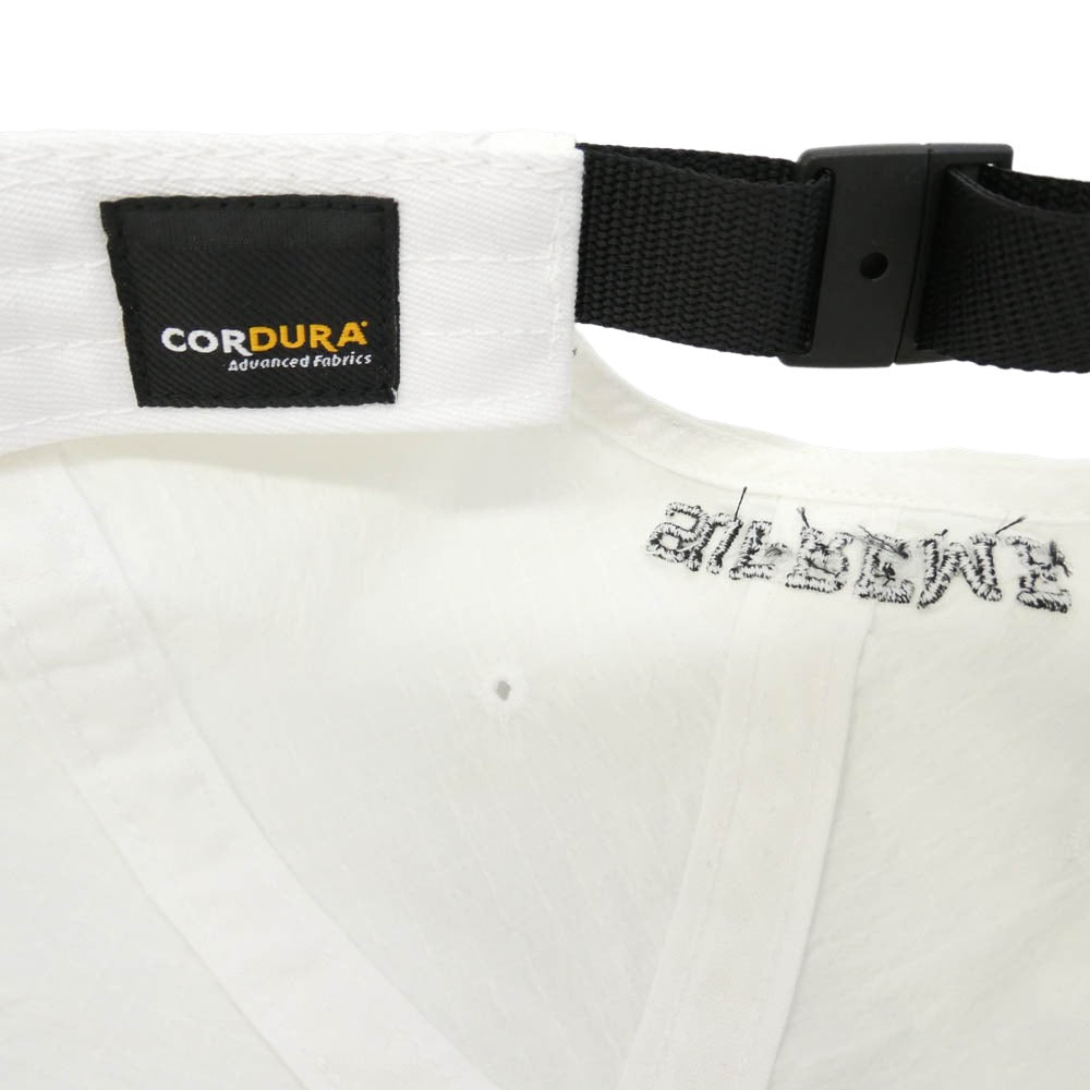 Supreme シュプリーム 23SS Cordura Ripstop S Logo 6-Panel コーデュラ リップストップ エスロゴ 6パネル キャップ 帽子 アイボリー系【中古】