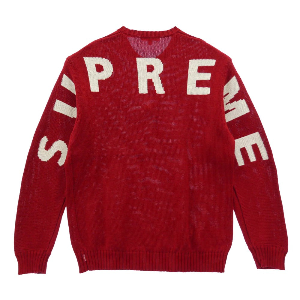 Supreme シュプリーム 20SS Back Logo Sweater バックロゴ クルー