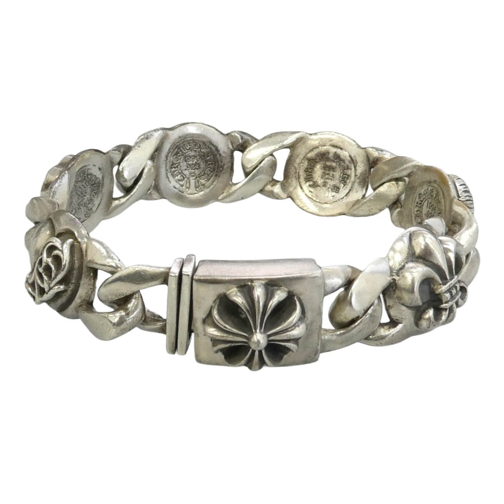 CHROME HEARTS クロムハーツ（原本無） LINK MULTI マルチリンク ブレスレット シルバー系【中古】