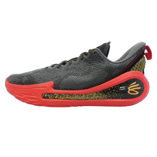 アンダーアーマー 6004077-001 Curry 12 Year of the Snake カリー 12 イヤーオブザスネーク スニーカー ブラック系 レッド系 28cm【極上美品】【中古】