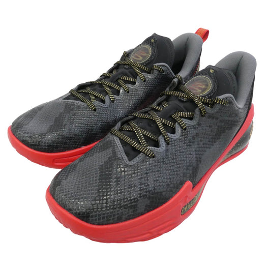 アンダーアーマー 6004077-001 Curry 12 Year of the Snake カリー 12 イヤーオブザスネーク スニーカー ブラック系 レッド系 28cm【極上美品】【中古】