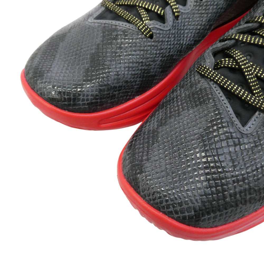 アンダーアーマー 6004077-001 Curry 12 Year of the Snake カリー 12 イヤーオブザスネーク スニーカー ブラック系 レッド系 28cm【極上美品】【中古】