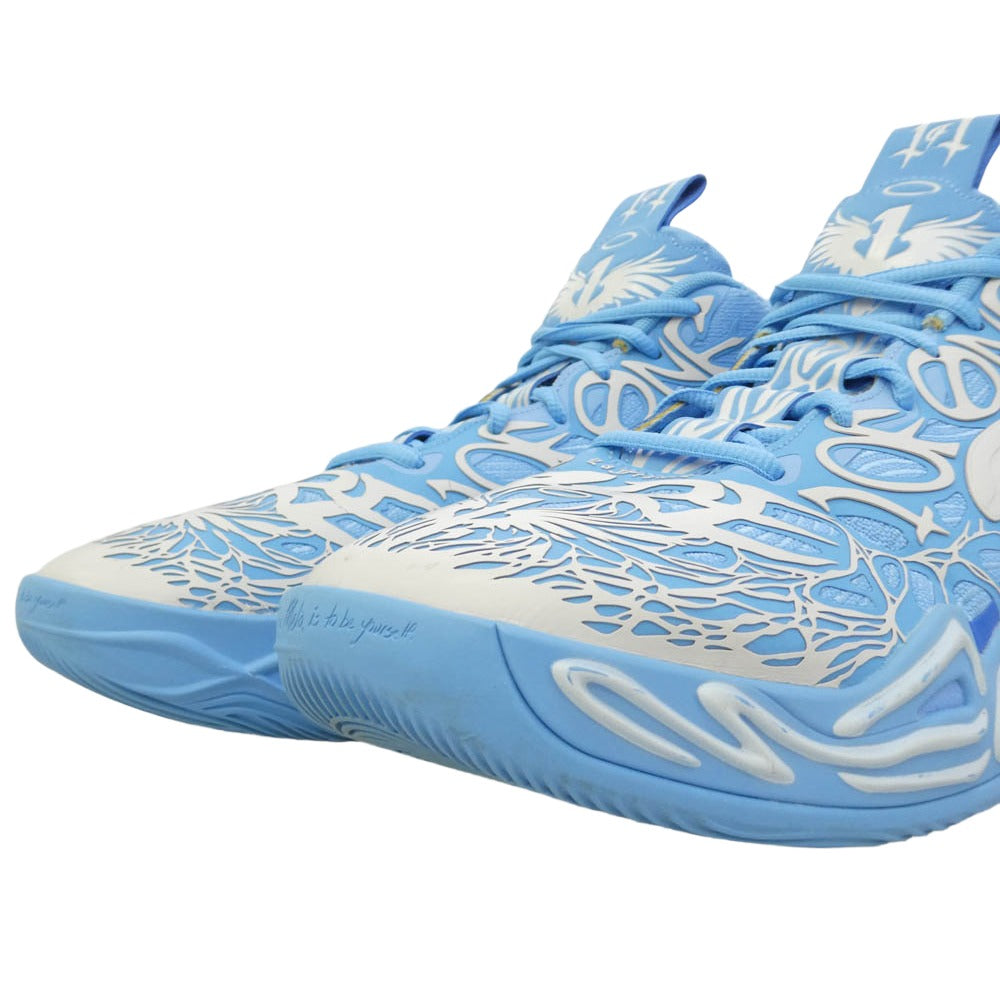 PUMA プーマ 310697-01 MB04 La France ラ・フランス スニーカー ライトブルー系 28cm【中古】