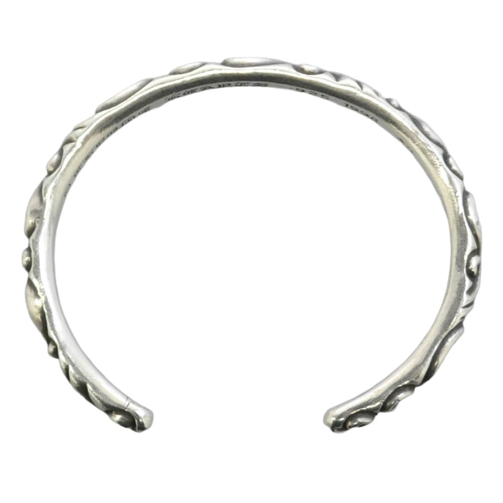 CHROME HEARTS クロムハーツ（原本無） ＃2 BANGLE SCROLL スクロールバンド バングル ブレスレット シルバー系【中古】