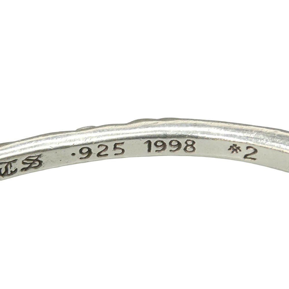 CHROME HEARTS クロムハーツ（原本無） ＃2 BANGLE SCROLL スクロール
