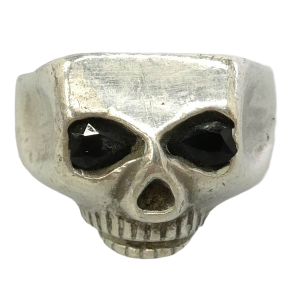 FLASHPOINT フラッシュポイント Jim Skull Ring ジムスカルリング オニキス シルバー系 15.5号【中古】