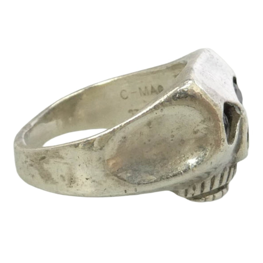 FLASHPOINT フラッシュポイント Jim Skull Ring ジムスカルリング オニキス シルバー系 15.5号【中古】