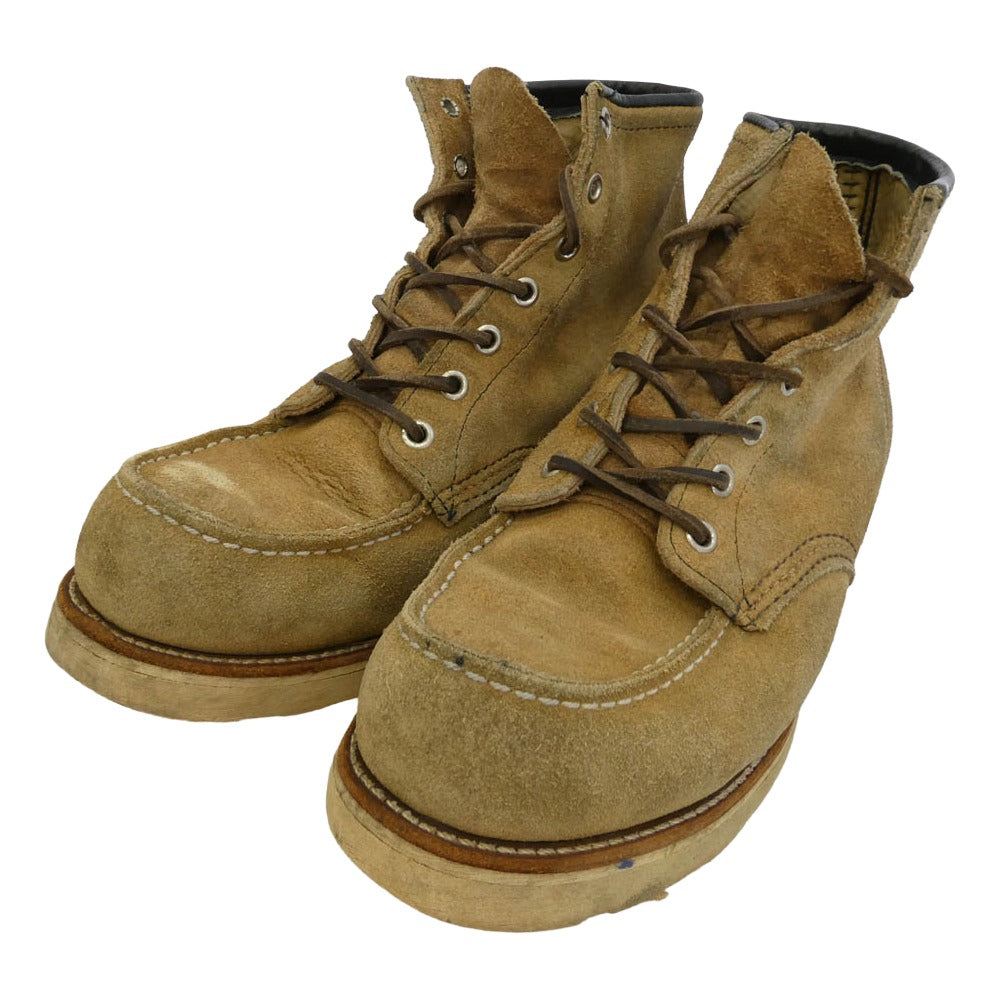 RED WING レッドウィング ラフアウトレザー クラシックモック ブーツ ライトブラウン系 サイズ表記なし【中古】