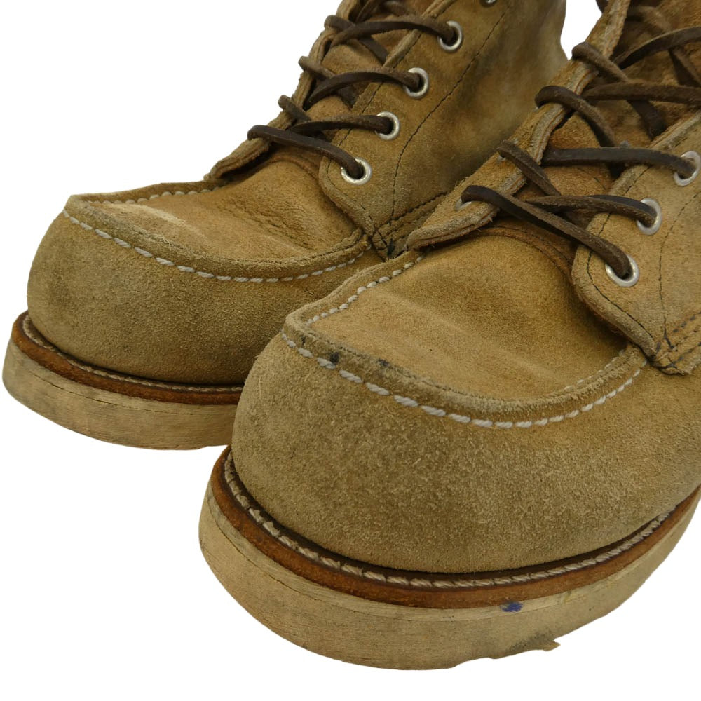 RED WING レッドウィング ラフアウトレザー クラシックモック ブーツ ライトブラウン系 サイズ表記なし【中古】