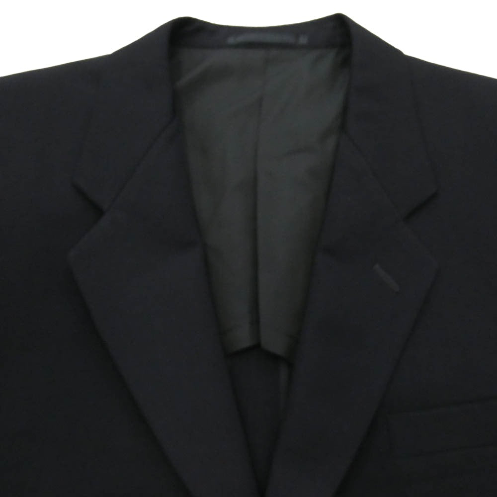 COMME des GARCONS HOMME コムデギャルソンオム AD1998 田中オム ヴィンテージ HJ-10019M HP-100265 セットアップ ウールサージ テーラードジャケット 2タックパンツ ネイビー系 M【中古】