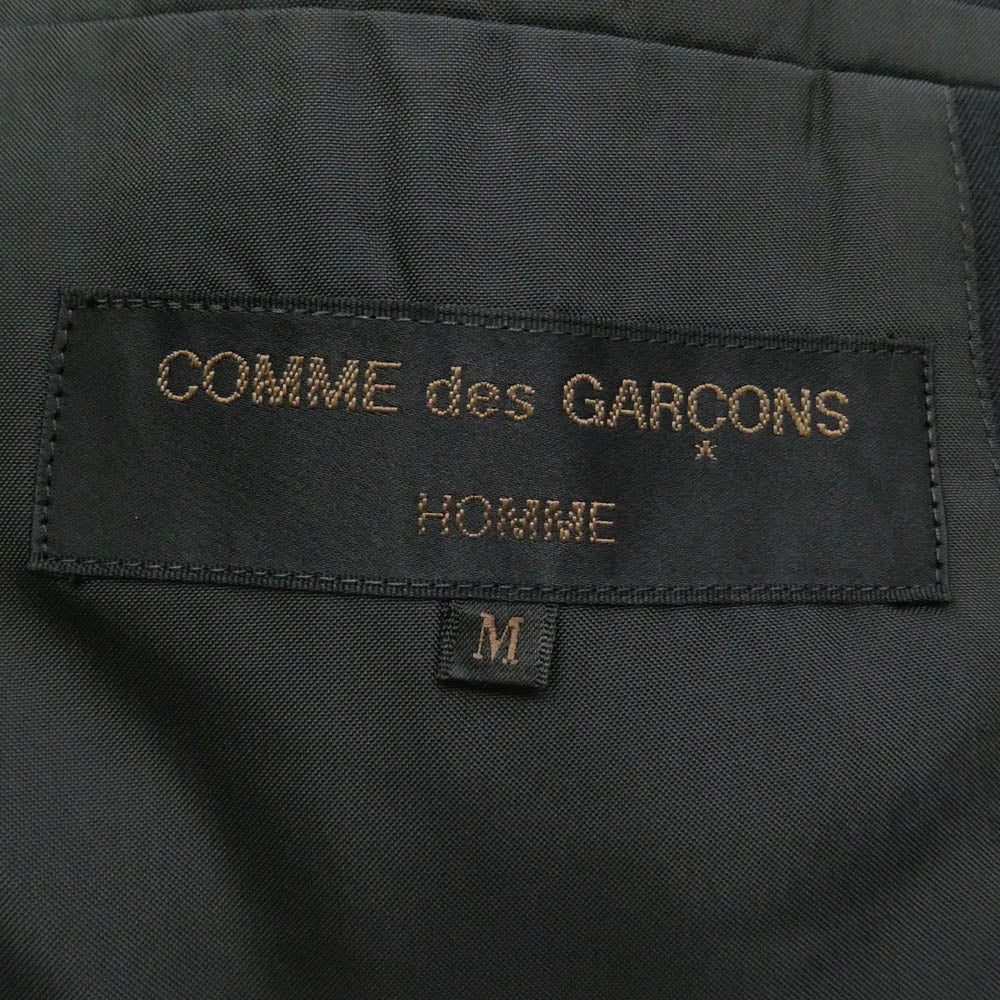 COMME des GARCONS HOMME コムデギャルソンオム AD1998 田中オム ヴィンテージ HJ-10019M HP-100265 セットアップ ウールサージ テーラードジャケット 2タックパンツ ネイビー系 M【中古】