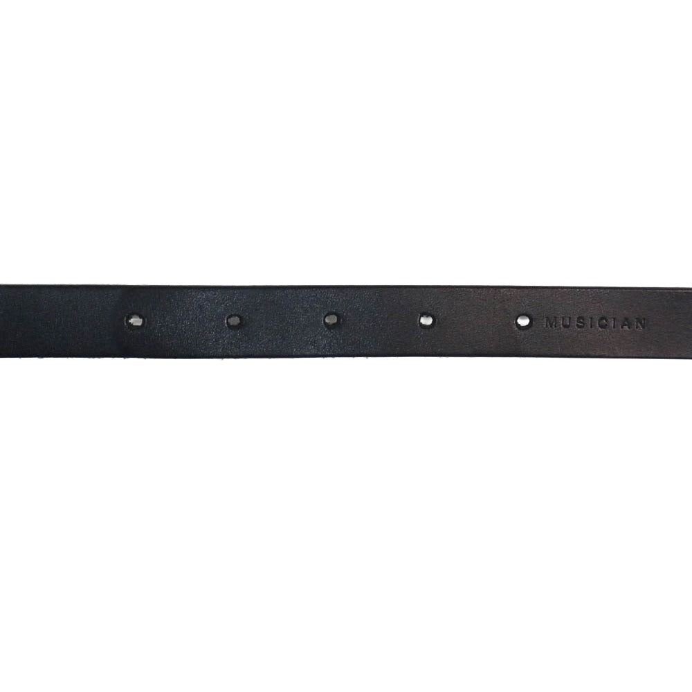LAD MUSICIAN ラッドミュージシャン リングパーツ付き カウレザー ベルト ブラック系【中古】