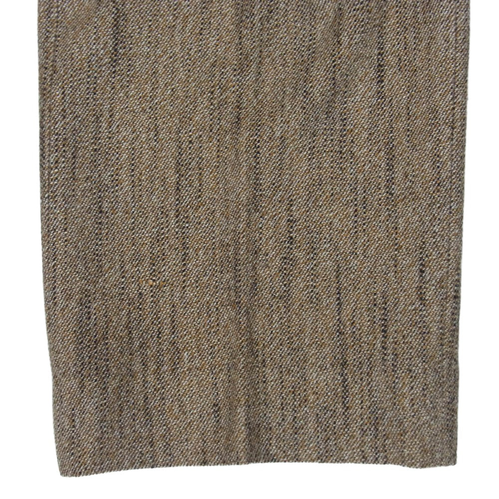 AURALEE オーラリー 20AW A20AP02MT Wool Silk Mix Tweed Slacks シルク混 ツイード ウール スラックス パンツ ライトブラウン系 3【中古】
