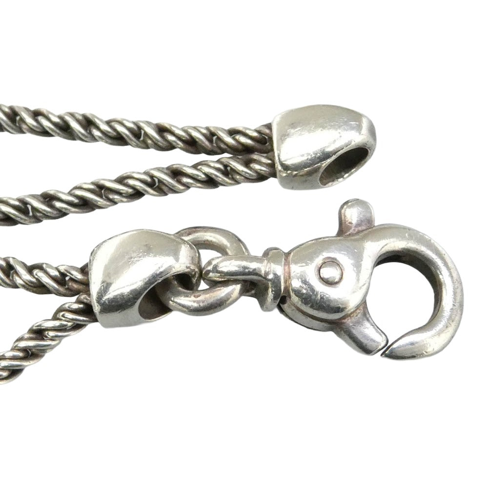 TIFFANY&Co. ティファニー センターノット ダブルロープ ブレスレット シルバー系【中古】
