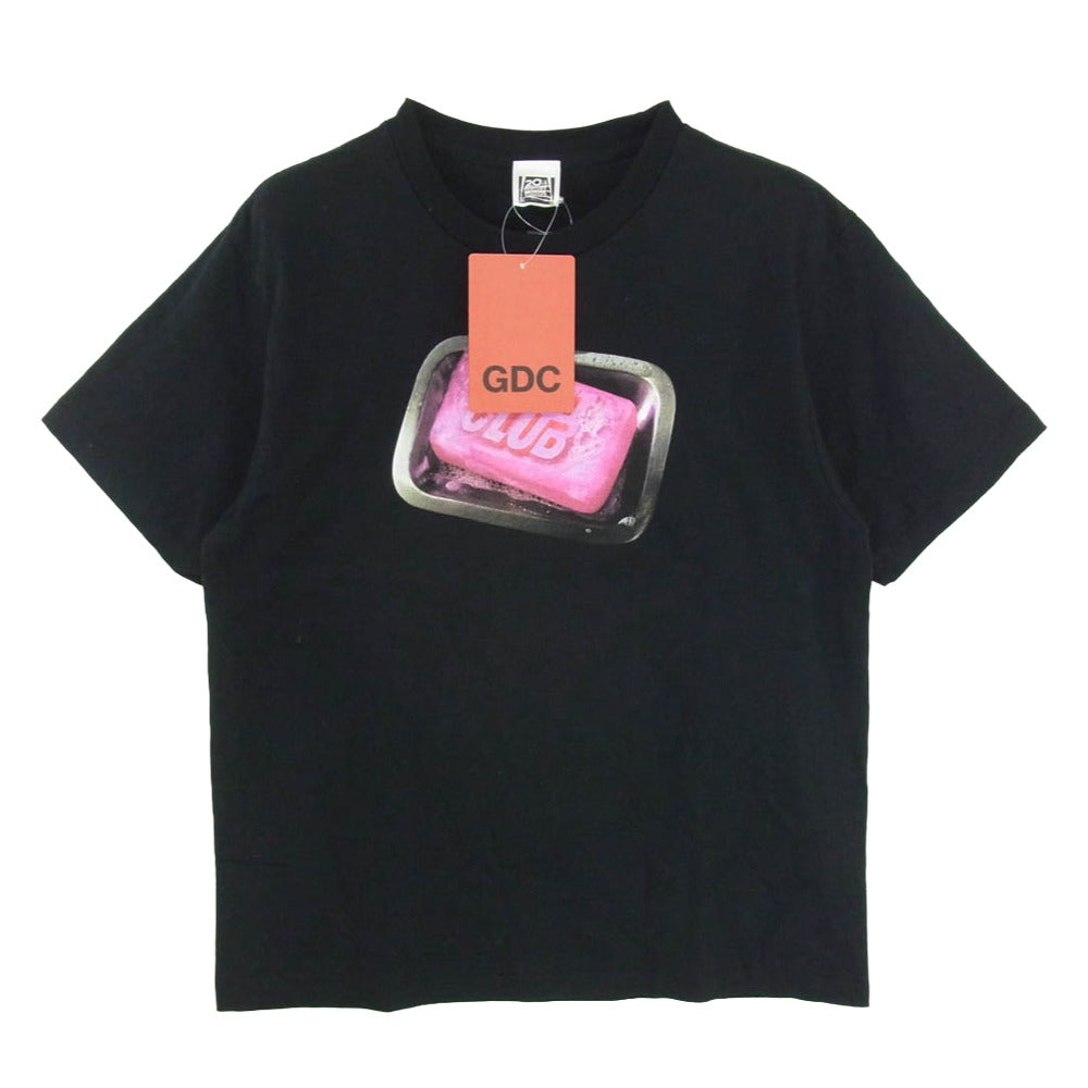 GDC ジーディーシー GD0561 FIGHT CLUB T-Shirt ファイトクラブ 半袖 プリント Tシャツ ブラック系 S【美品】【中古】