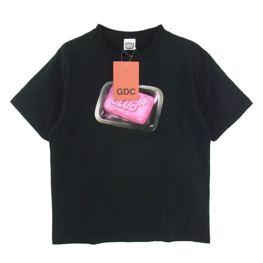 GDC ジーディーシー GD0561 FIGHT CLUB T-Shirt ファイトクラブ 半袖 プリント Tシャツ ブラック系 S【美品】【中古】