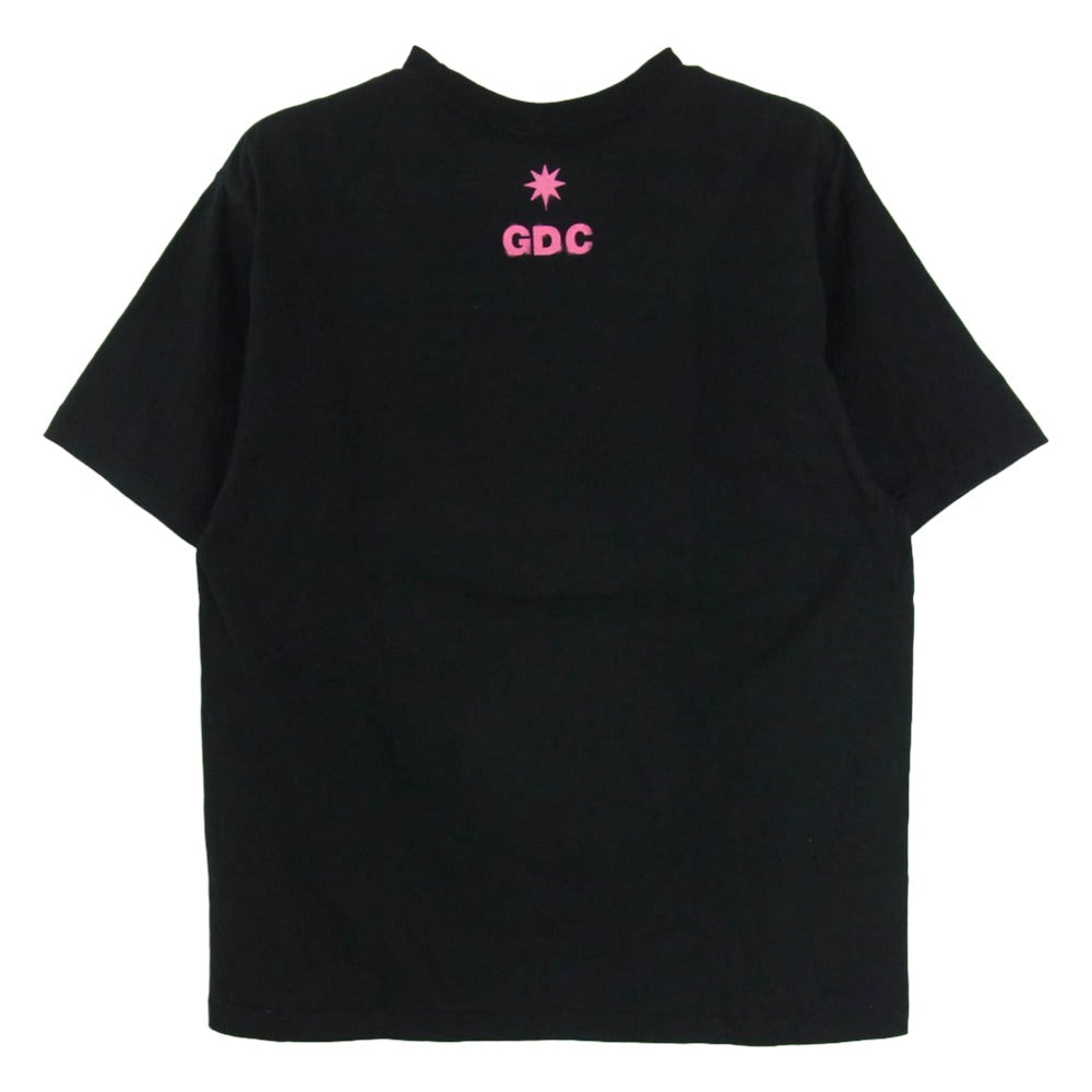 GDC ジーディーシー GD0561 FIGHT CLUB T-Shirt ファイトクラブ 半袖 プリント Tシャツ ブラック系 S【美品】【中古】