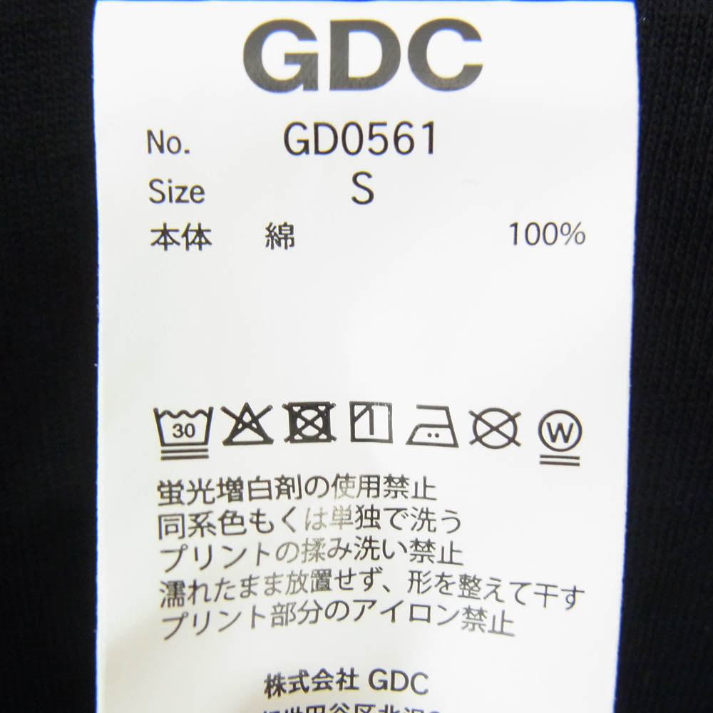 GDC ジーディーシー GD0561 FIGHT CLUB T-Shirt ファイトクラブ 半袖 プリント Tシャツ ブラック系 S【美品】【中古】