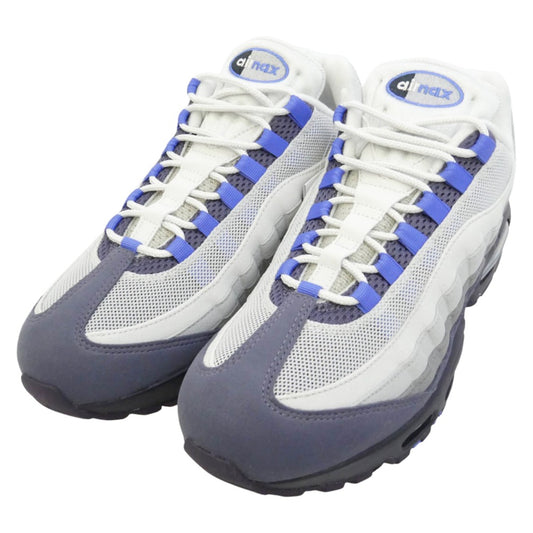 NIKE ナイキ HM4740-009 AIR MAX 95 BIG BUBBLE PHOTON DUST SAPPHIRE-DARK RAISIN エアマックス 95 ビッグバブル スニーカー パープル系 ホワイト系 28cm【極上美品】【中古】