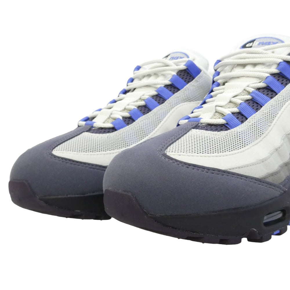 NIKE ナイキ HM4740-009 AIR MAX 95 BIG BUBBLE PHOTON DUST SAPPHIRE-DARK RAISIN エアマックス 95 ビッグバブル スニーカー パープル系 ホワイト系 28cm【極上美品】【中古】