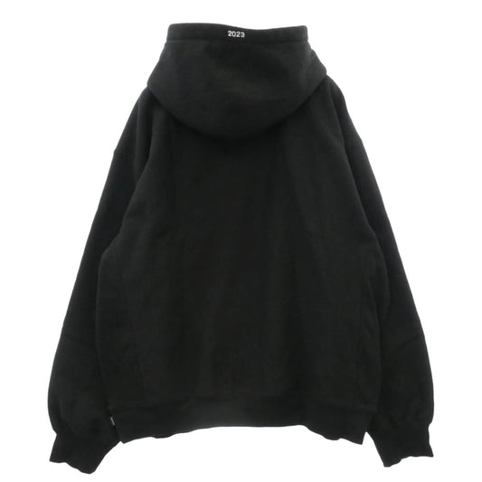 Supreme シュプリーム 23AW Box Logo Hooded Sweatshirt Black ボックス ロゴ フーデッド スウェットシャツ プルオーバー パーカー フーディー ブラック系 L【中古】