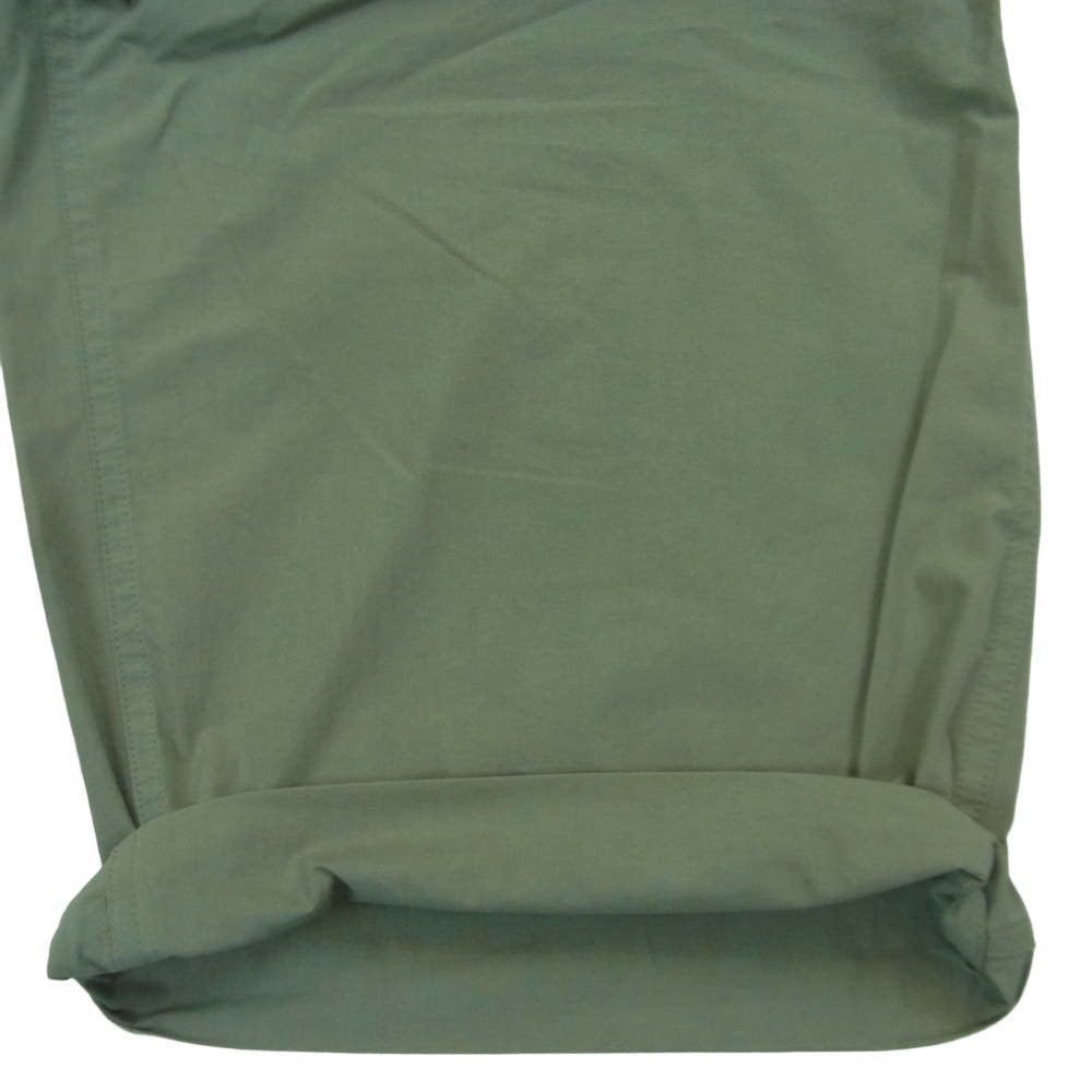 JIL SANDER+ ジルサンダープラス 23SS J47KA0133 ワイド イージー カーゴ パンツ コットン イタリア製 グリーン系 44【中古】