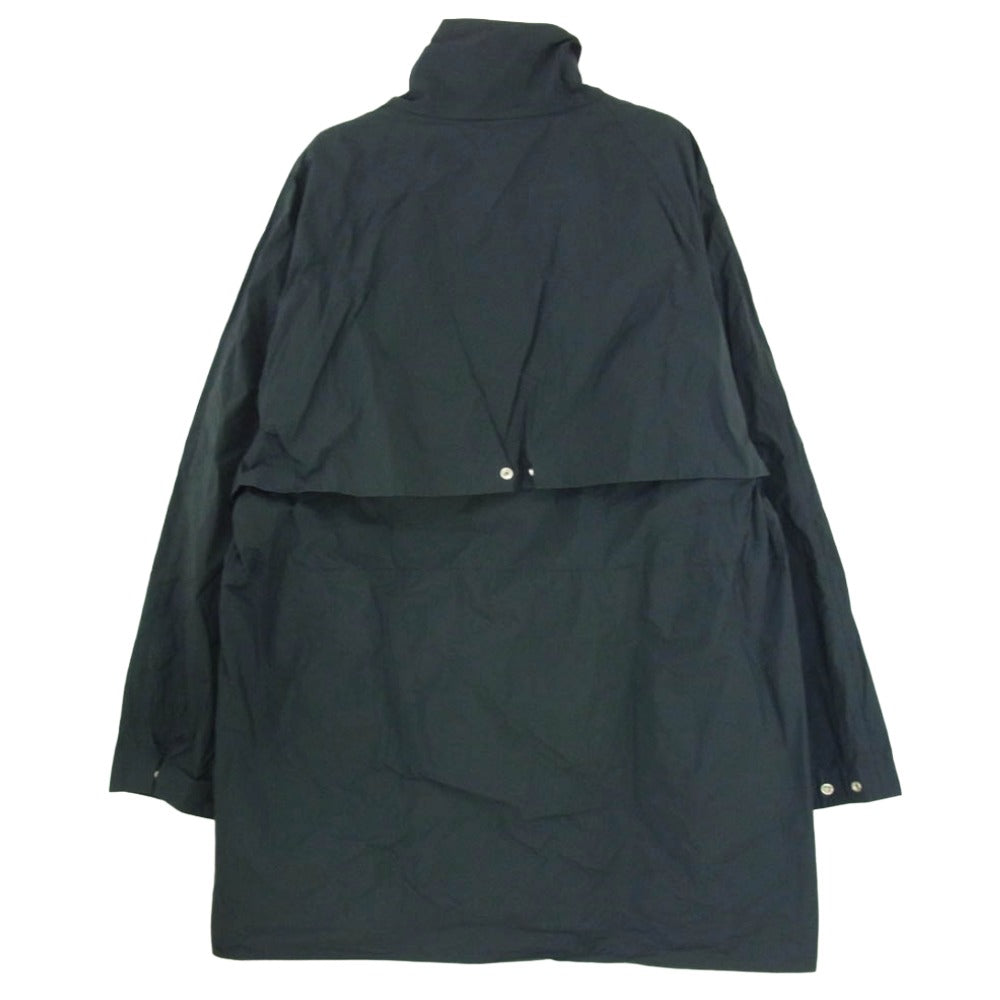 JIL SANDER ジルサンダー 18SS JSUO470718 ポリナイロン スタンドカラー コート ブラック系 44【中古】
