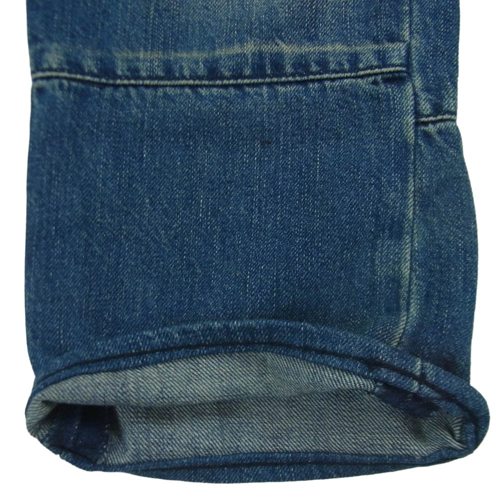 MAISON MARGIELA メゾンマルジェラ S50LA0079 S30272 10ライン Vintage Blue Denim Jeans 四つタグ ヴィンテージ加工 パッチワーク デニム パンツ ジーンズ インディゴブルー系 28【中古】