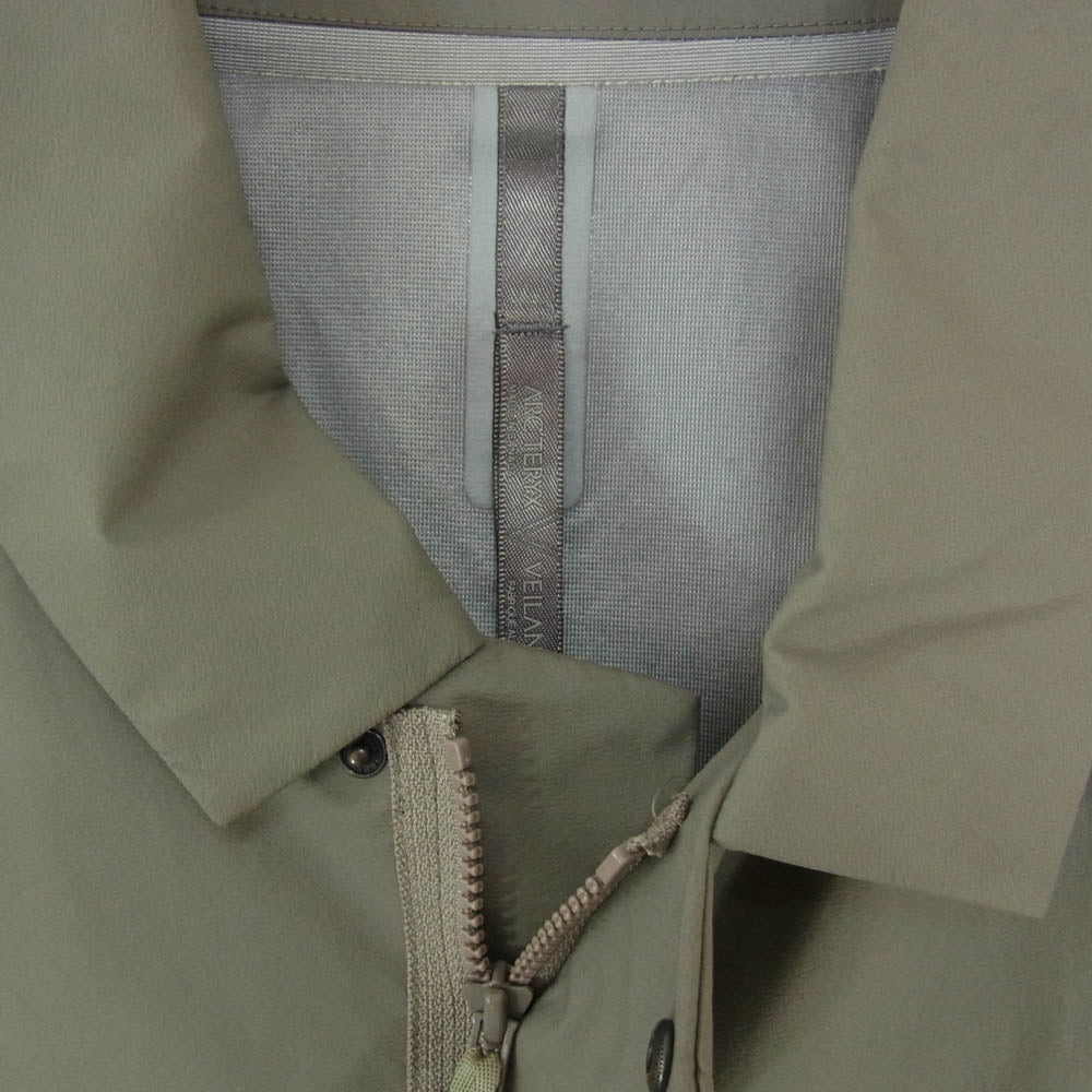 ARC'TERYX アークテリクス VEILANCE ヴェイランス Partition Coat パーティション ナイロン ステンカラーコート グレー系 XS【中古】