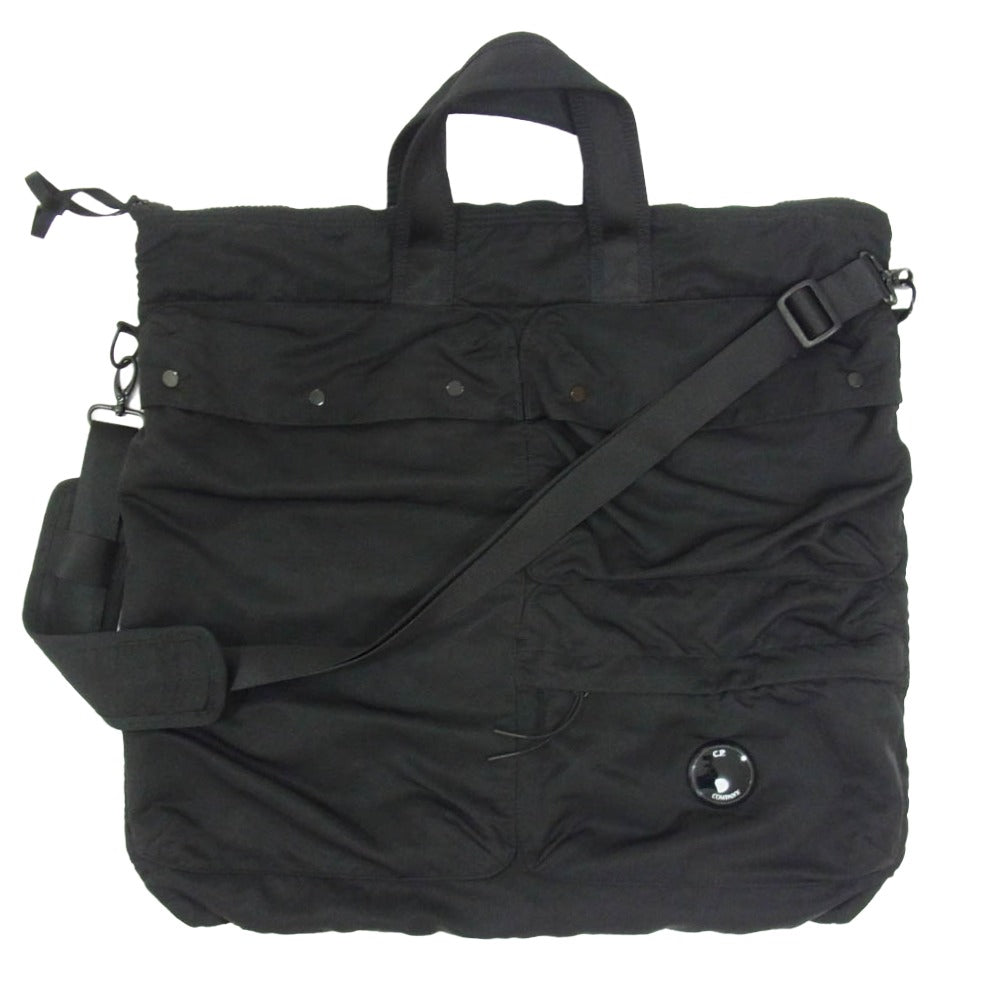 C.P.Company シーピーカンパニー 18CMAC219A-005269G Nylon B Tote Bag ナイロン ショルダー トートバッグ ブラック系【中古】