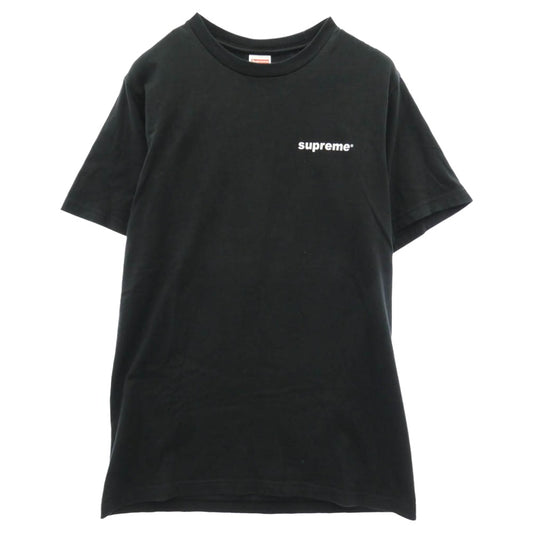 Supreme シュプリーム 24AW Fuck Money Tee ファック マネー バックプリント クルーネック Tシャツ ブラック系 S【中古】