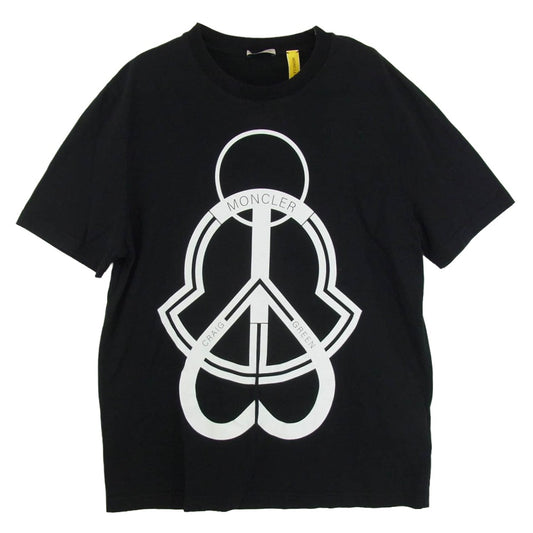 MONCLER モンクレール H109H8C00002 GENIUS ジーニアス T-SHIRT SS Tシャツ 半袖 カットソー ブラック系 M【中古】