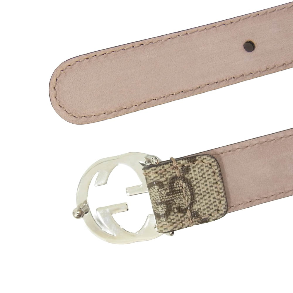GUCCI グッチ 258395 KGD0N GG スプリーム キッズ チルドレンズ ベルト