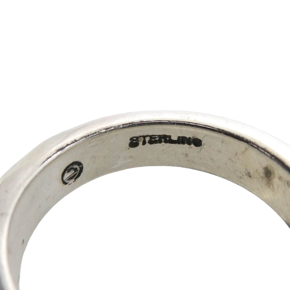 BILL WALL LEATHER ビルウォールレザー BEAMS ビームス BEAMS EXCLUSIVE Faceted Ring ビームス エクスクルーシブ ファセット リング シルバー系 11.5号【中古】