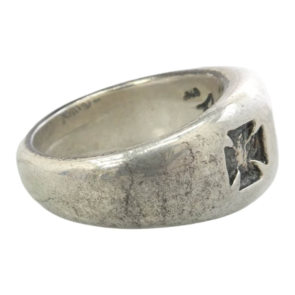 BILL WALL LEATHER ビルウォールレザー BEAMS ビームス BEAMS EXCLUSIVE Owl Signet Ring ビームス エクスクルーシブ オウル シグネット リング フクロウ 梟 シルバー系 10号【中古】